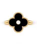 VAN CLEEF AND ARPELS 18k Vintage Alhambra ring, 1 motif - Image 3