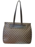 LOUIS VUITTON Damier Leather Partioli XL Handbag - Image 2
