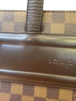 LOUIS VUITTON Damier Leather Partioli XL Handbag - Image 6