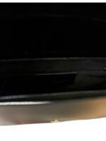 LOET Black Leather Semicircle Bag - Image 9