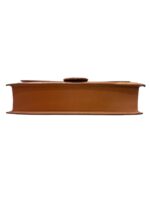 JACQUEMUS Le Bambinou Cognac Leather Bag - Image 4