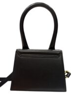 JACQUEMUS the Medium Chiquito Black Leather Bag - Image 2