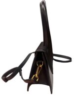 JACQUEMUS the Medium Chiquito Black Leather Bag - Image 3