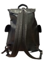 LOUIS VUITTON Christopher MM Grey Turquoise Backpack Limiter Edition - Image 2
